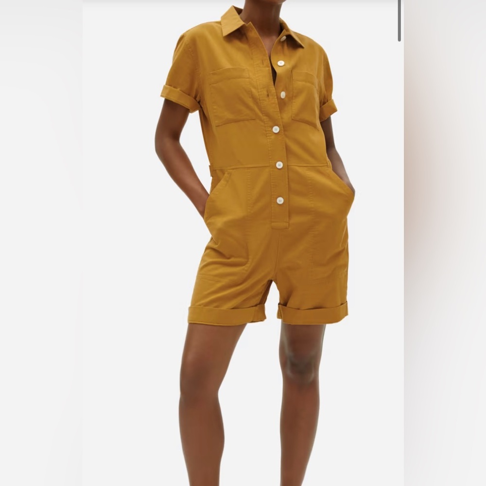 Everlane The Cotton Weave Romper